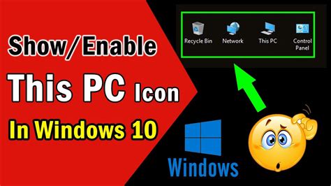 How To Show This Pc Icon On Desktop Add Missing Icons In Windows 10