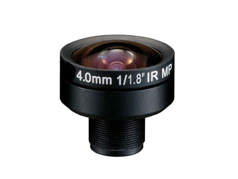 4mm 3mp M12 Cctv Board Lens 40mm F18 118 Format Fixed Lens