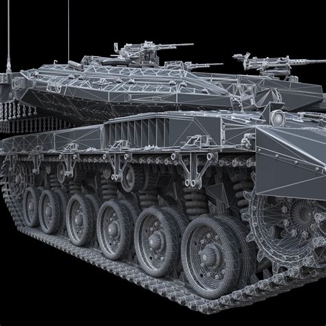 3d Idf Battle Tank Merkava