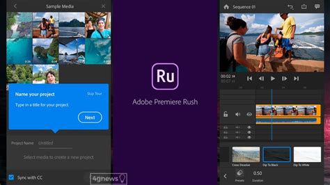 The interface of the adobe premiere rush is a good representation of its power hidden by simplicity. Adobe Premiere Rush has finally arrived on Android ...