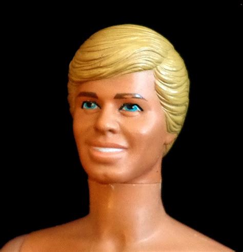 Vintage Mattel Blonde Ken Doll 1968 Hong Kong Body 1983 Head Nice