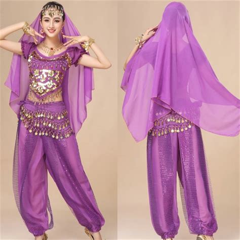Women Raqs Sharqi Fitness Wear Middle Eastern Arab Girl Burka Plus Size Xxl Belly Dance Uniform