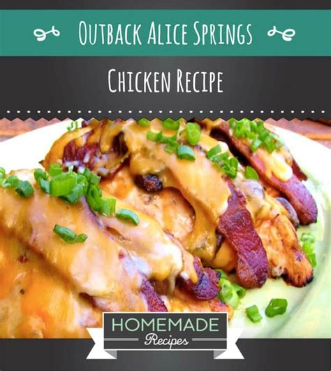 When i saw this knock off recipe for outback steakhouse's alice springs chicken; Outback Alice Springs Chicken Recipe (Copycat) | Homemade ...