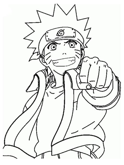 Naruto Coloring Printable