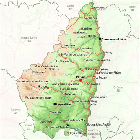 Check the map of rosières (ardeche) below. Villa in Saint-Martin-d'Ardèche, holiday rentals Ardèche ...