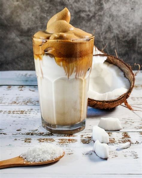 Coconut Cream Iced Coffee Teacoffeecup