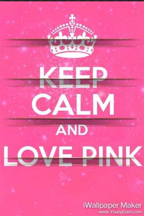 Love Pink Pink Calm Artwork Keep Calm And Love