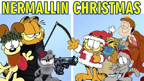 Friday Night Funkin Vs Garfield A Very Nermallin Christmas Side Date Vs