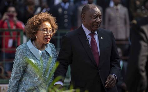 Cyril Ramaphosa And His Wife Arrive For His Inauguration As President