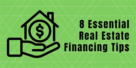 8 Essential Real Estate Financing Tips Karen Conrad