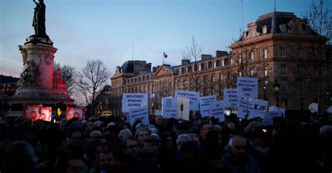 Thousands Rally Against Anti Semitism In France The New York Times