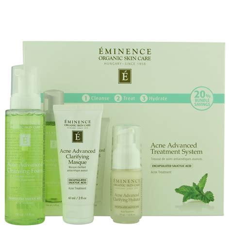 Eminence Organic Skin Care Eminence Acne Advanced Treatment System