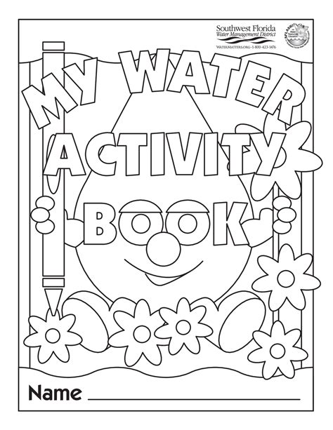 Water Conservation For Kids Coloring Pages Coloring Home