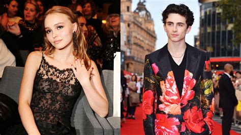 It looked like amore to us. Timothée Chalamet and Lily-Rose Depp Are Keeping Young ...