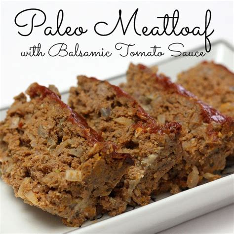 Add the beer, tomato puree and. Paleo Meatloaf with Balsamic Tomato Sauce | Recipe | Paleo meatloaf, Meatloaf, Meatloaf recipes