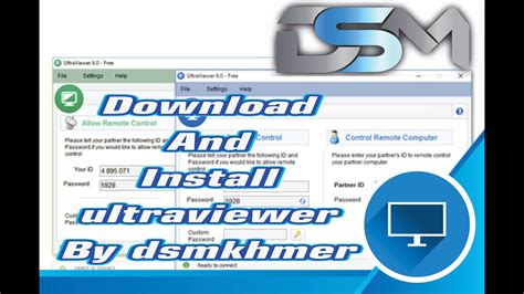 Download And Install Ultraviewer By Dsmkhmer Youtube