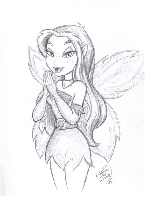 Fairies Drawing At Getdrawings Free Download