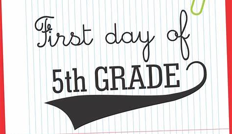 FREE First Day of School Printable Signs from WCC Designs | Catch My Party