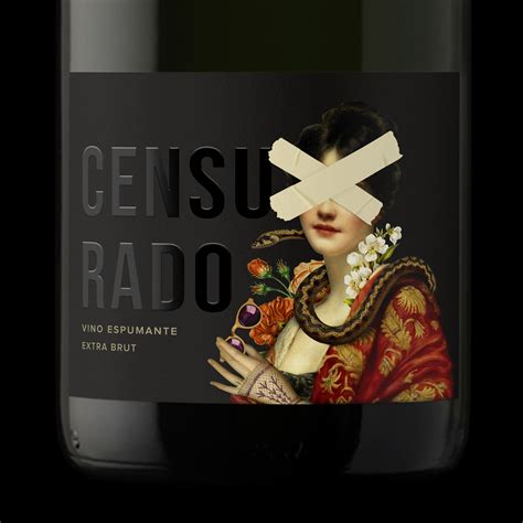 This Wine Is A Work Of Art That Fights Against Censorship Dieline