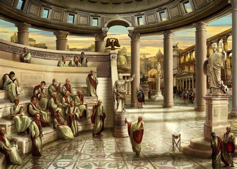 Senado Romano Roma Antigua Roma Historia De Roma