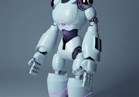 Female robot | CGTrader
