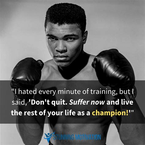 Considered as one of the true legends of the sport, he remains to be one of the greatest heavyweights in history. muhammad-ali-quote - Stunning Motivation