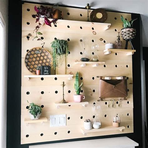 The Top 70 Pegboard Ideas Home Design And Storage