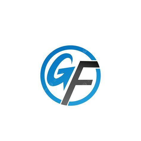 Gf Logo Tasarımı Vektör, Gf Logosu, Gf Simgesi, Gf Tasarımı PNG Resim