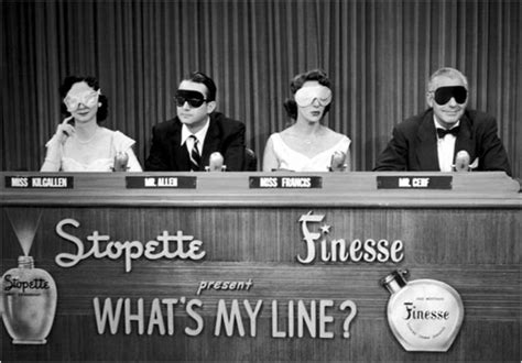Whats My Line Tv Yesteryear