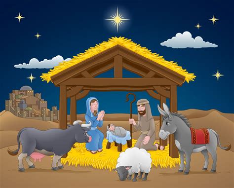 El Nacimiento Del Niño Jesús Un Bonito Cuento De Navidad Para