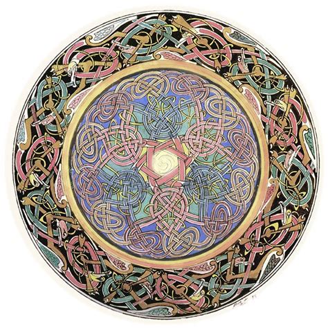 Image Result For Celtic Mandala Art Print Celtic Mandala Mandala Art