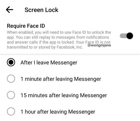 In case you want to add the facebook numeric id to your website's. Facebook Messenger is working on Face ID app lock and Face ...
