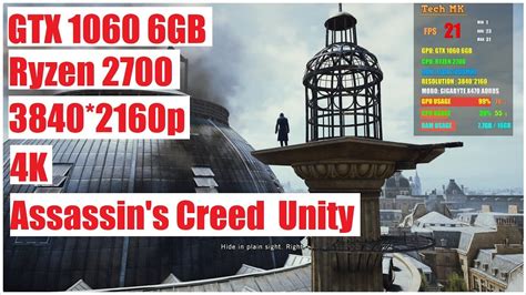 Assassin S Creed Unity Gtx Gb Ryzen P Gameplay