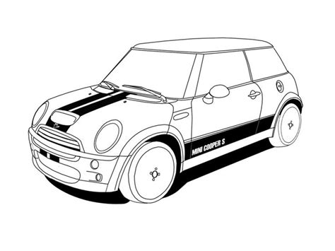 Mini Cooper Drawing Free Download On Clipartmag