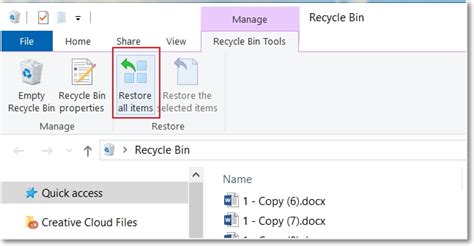 How To Recover Deleted Files From Recycle Bin After Empty