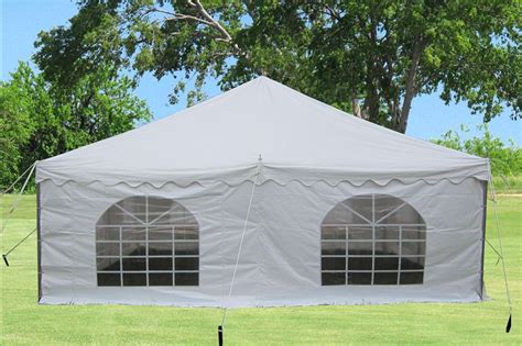 Your next 20x20 canopy is here at extreme canopy! 20 x 20 White PVC Pole Tent Canopy