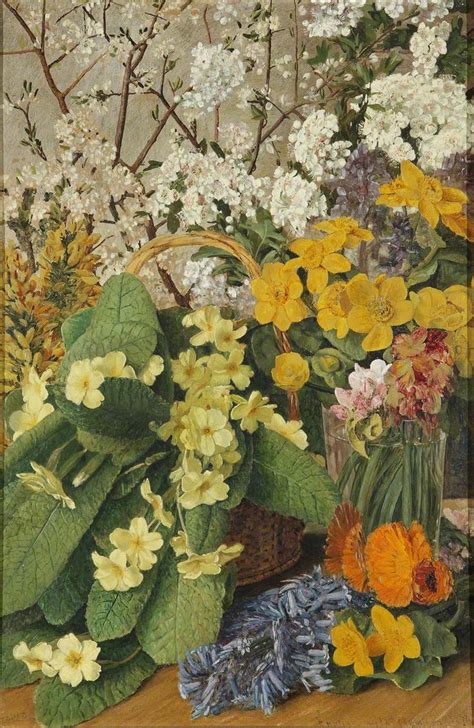 English Wild Flowers William James Stillman Artwork On Useum
