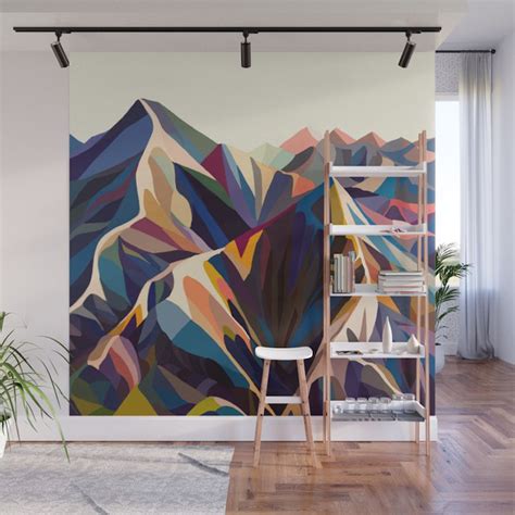 Give Your Home A Bold Accent Wall With Society6s New Peel Stick Wall