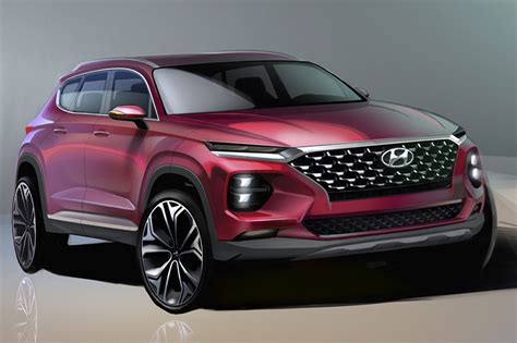 Hyundai has given a new front fascia with kona l. New Hyundai Santa Fe SUV: everything we know so far | CAR ...