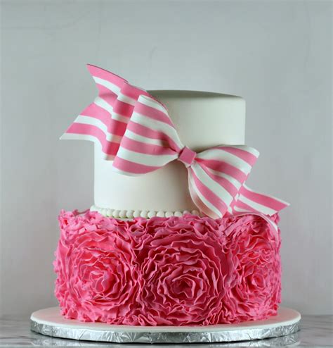 Ruffle Roses Cake Lil Miss Cakes