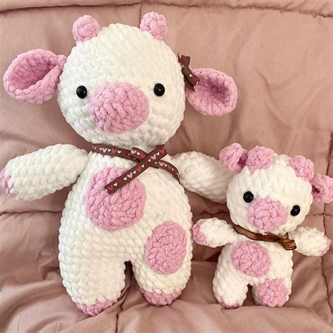 Mini Amigurumi Cow Free Crochet Pattern – Free Amigurumi in 2023