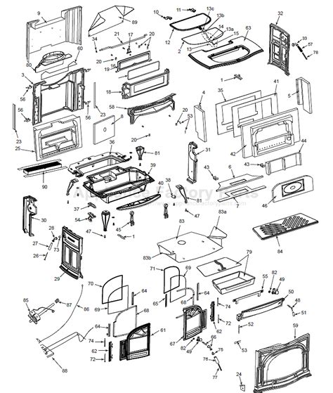 Vermont Castings Defiant 1975 Parts Wood Or Gas Stoves