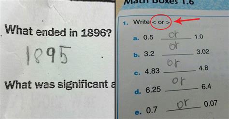32 Hilarious Kids Test Answers That Are Too Brilliant To Be Wrong