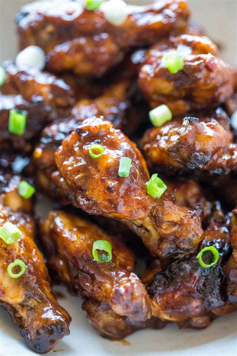 Can frozen chicken wings be baked? Spicy Baked BBQ Chicken Wings (Easy Appetizer!) - Averie Cooks