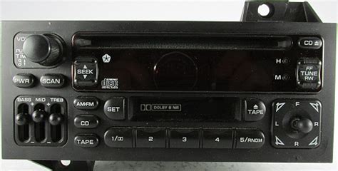Amfm Chrysler Cassette Cd P04704385ac Mandr Electronics Inc