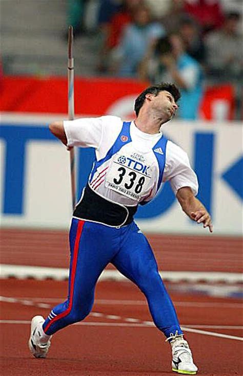 The javelin thrower trope as used in popular culture. Illustrated Javelin Throwing Technique