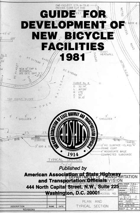 Aashto Guide For Development Of New Bicycle Facilities 1981 On Bike