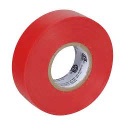 Professional Electrical Tape Red With Canister Duck Brand