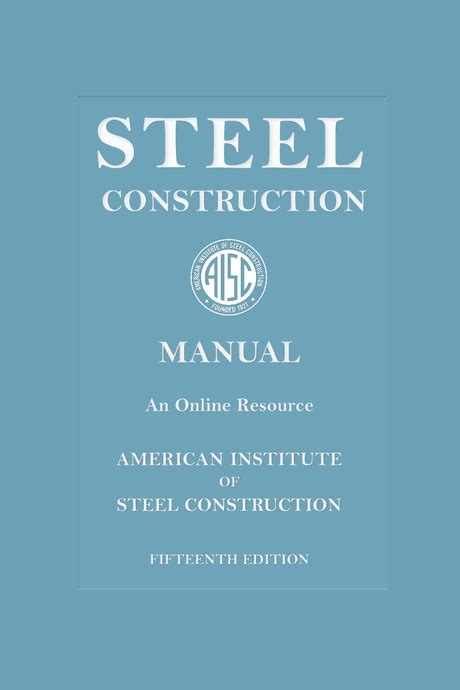 Aisc Steel Construction Manual 15th Edition Pdf Free Download