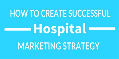 how to create successful hospital marketing strategy
